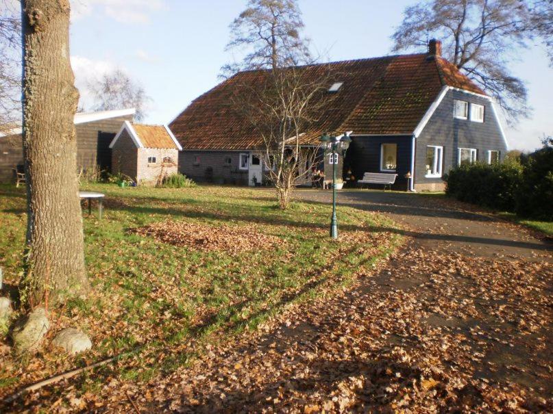 Pipowagen Elsebein Groningen Westerwolde Unieke Ligging Met Eigen Tuin En Vrij Uitzicht Over Veld Naar Natuurgebied Onstwedde Ngoại thất bức ảnh